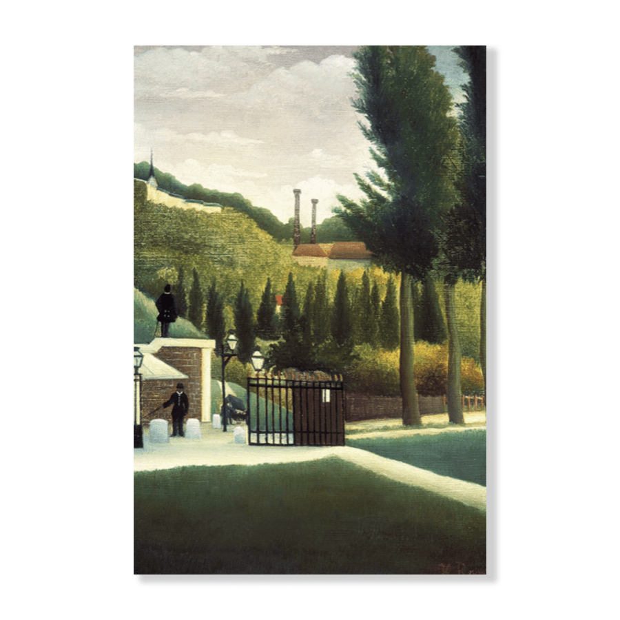 Henri Rousseau's Henri Rousseau: "Toll Gate (The Customs Post)" (ca. 1890) - Jasper & Jute
