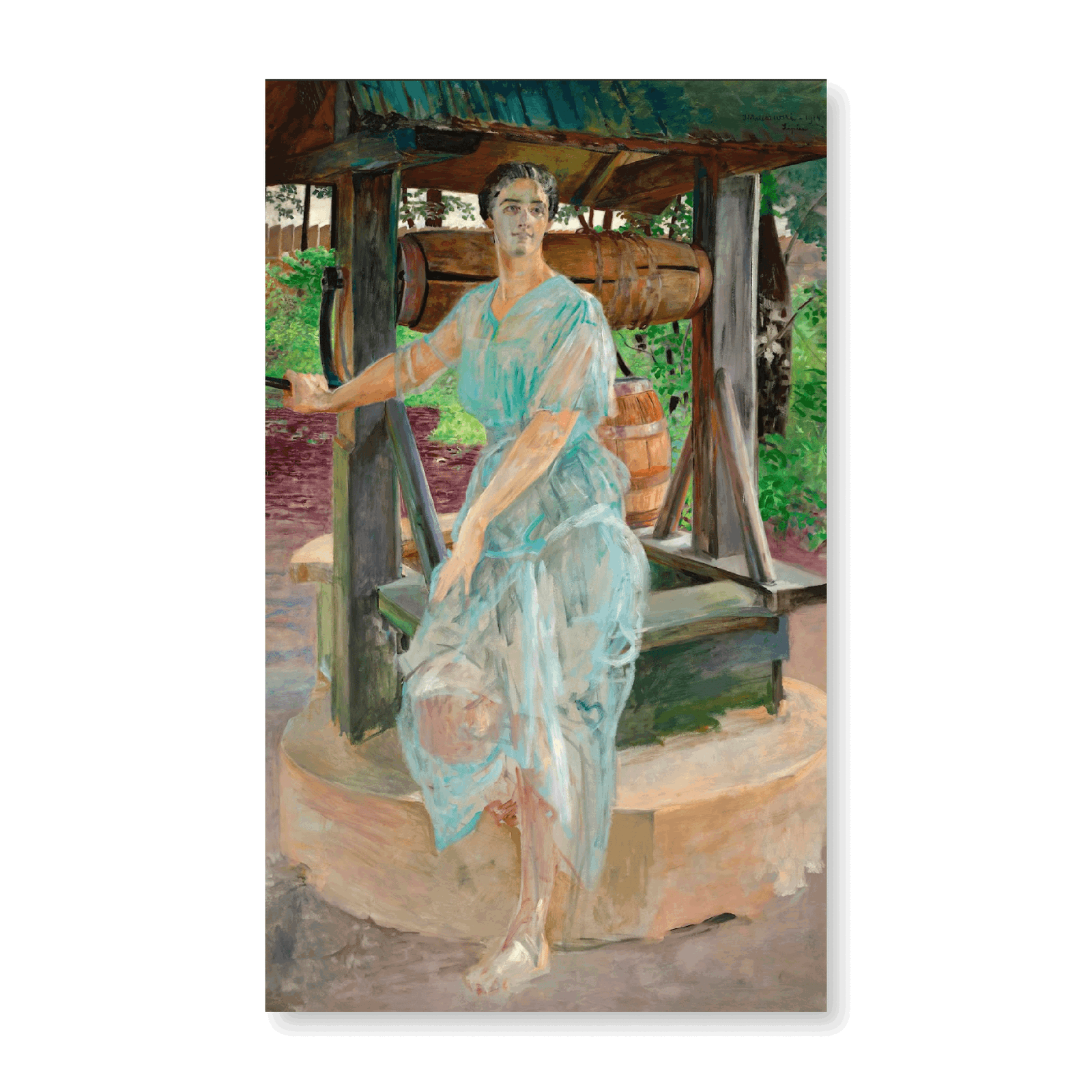 Jacek Malczewski - Power Of The Source (1914) - Jasper & Jute