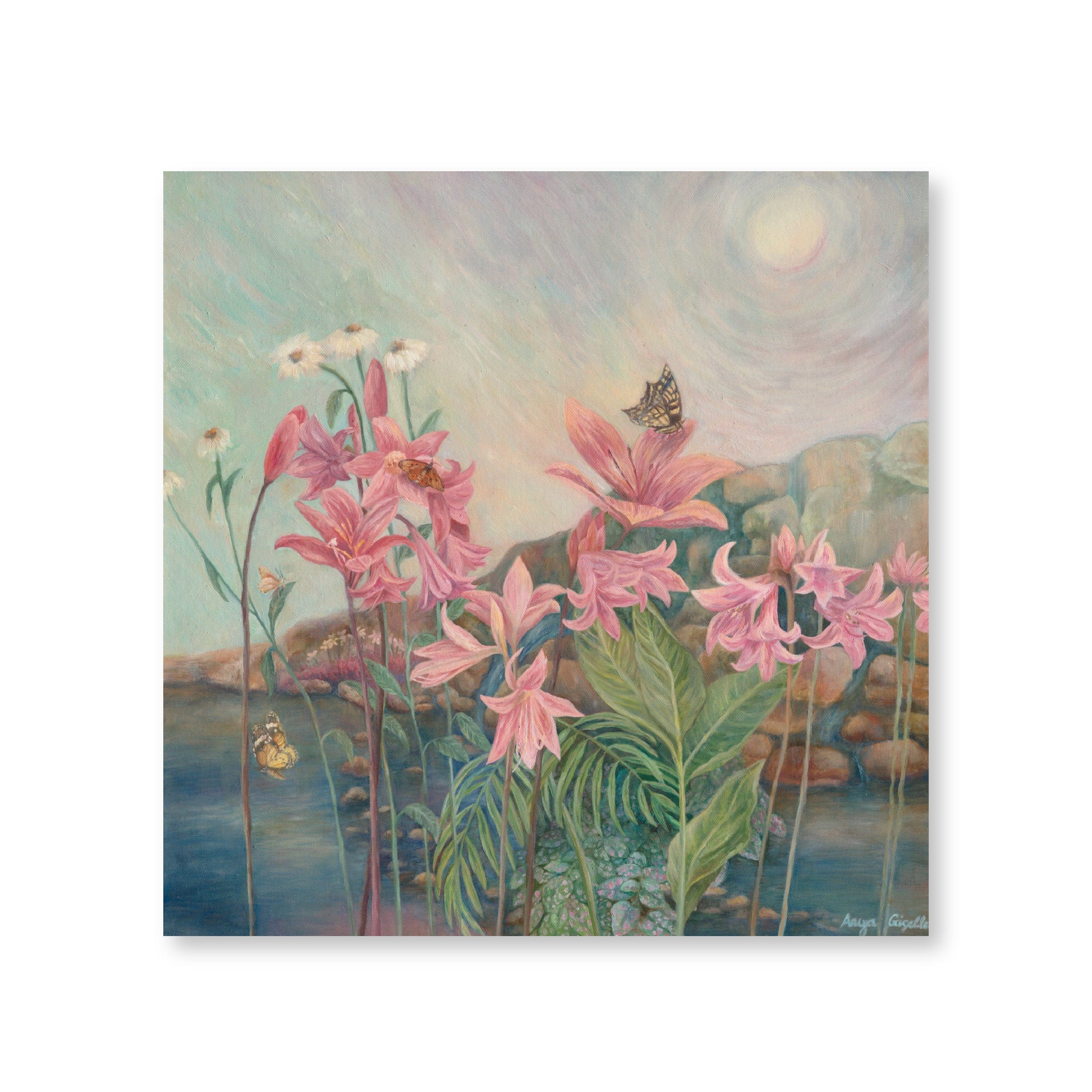 The Blossoming Of March Lilies | Original