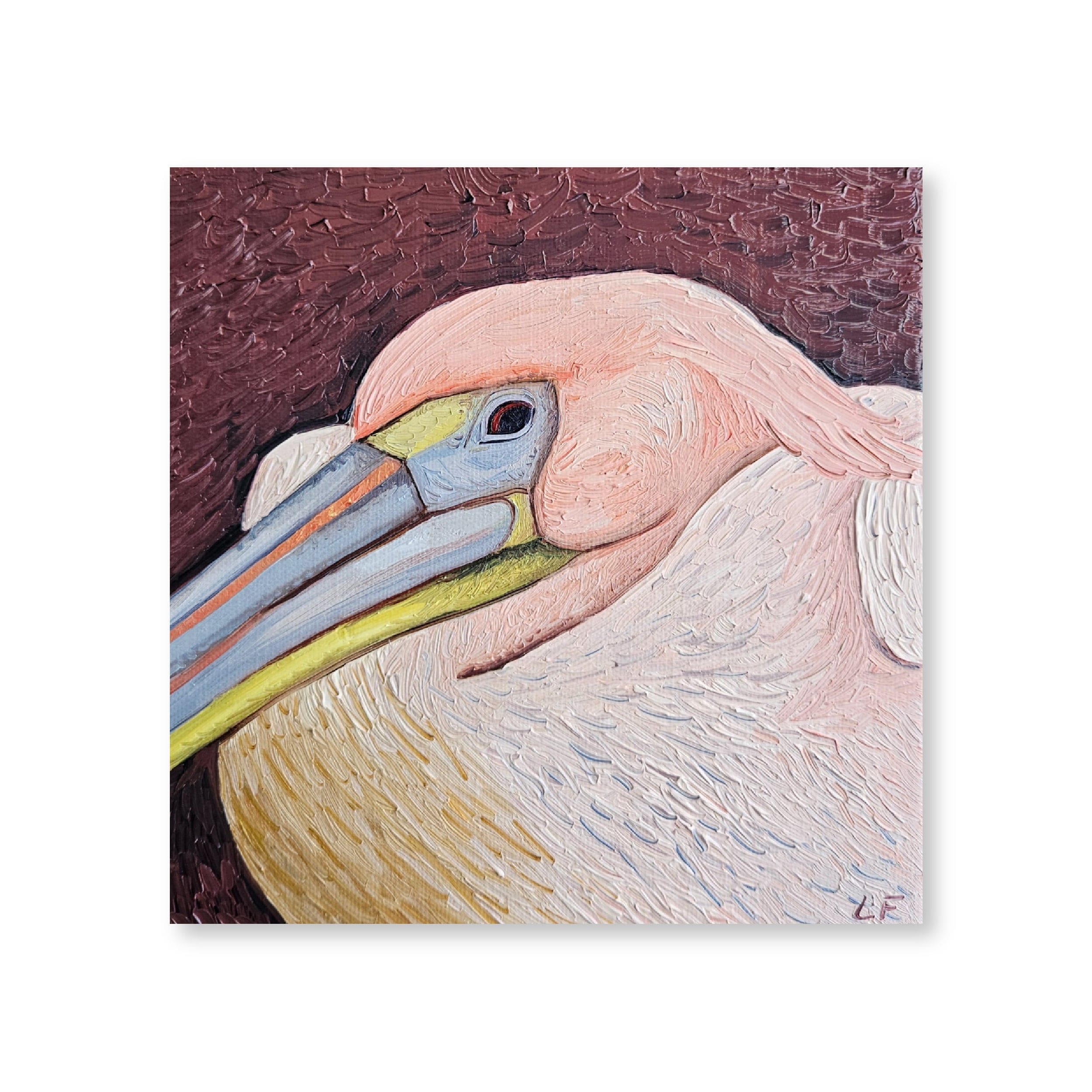 Nesting Pelican | Original