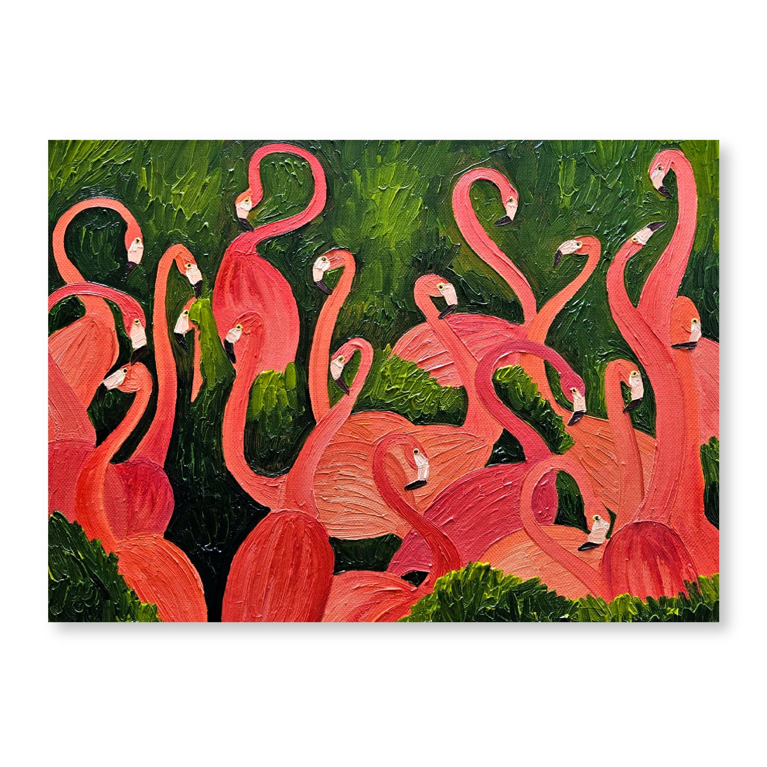 Hiding Flamingos | Original