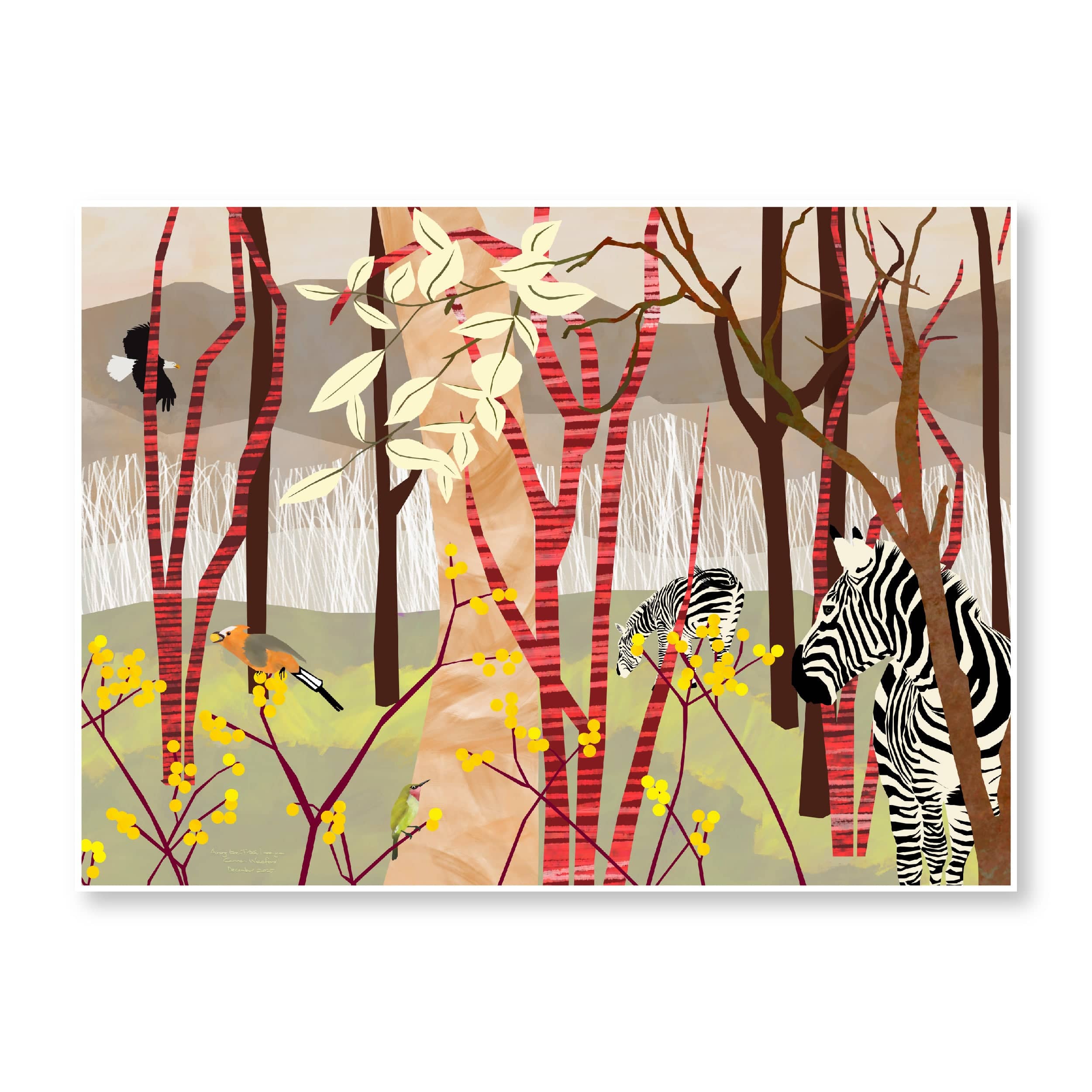 Among the Trees I See You | Original