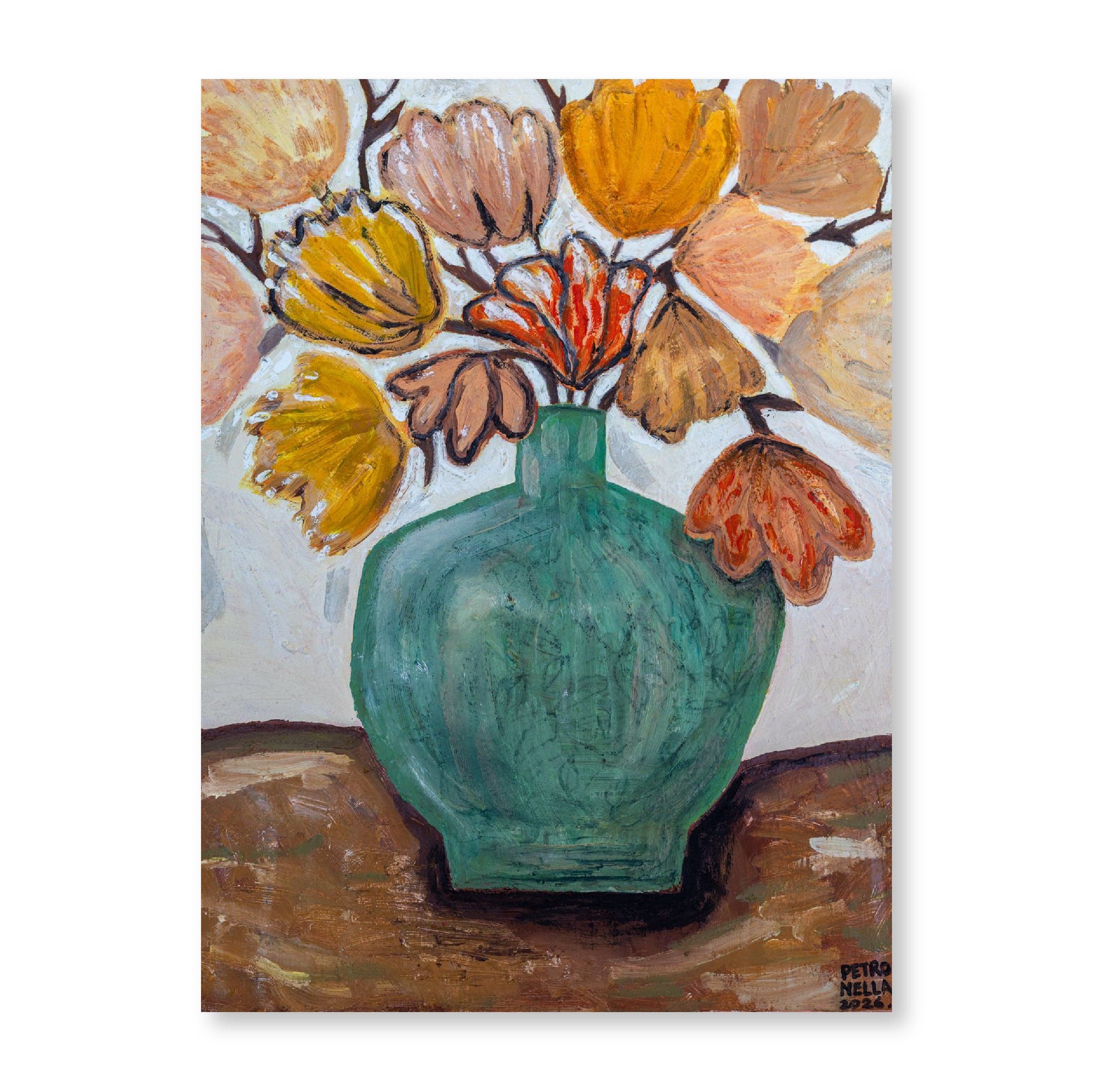 Happiness In A Vase | Original