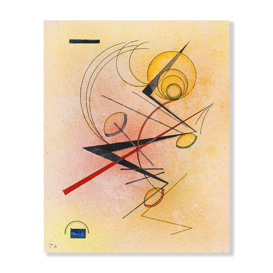 Kandinsky: "Kelines Warm" (1928) - Jasper & Jute