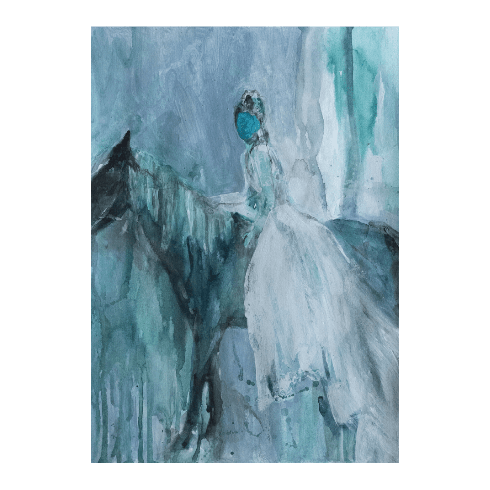 Lady in Blue
