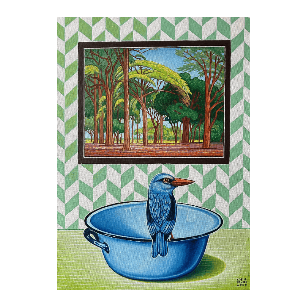 Landscape With Kingfisher