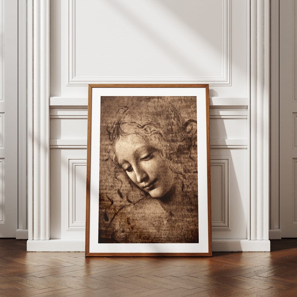 Leonardo Da Vinci: "La Scapigliata" (circa 1506–1508)