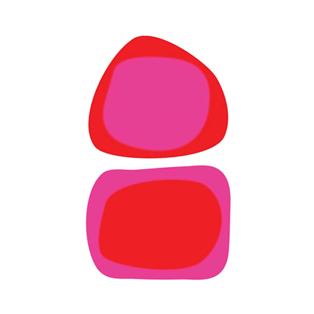 Magenta & Red Geometric