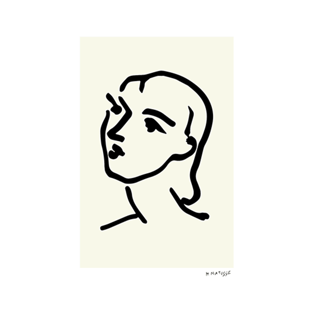 Matisse Facial Portrait Woman