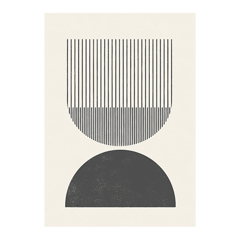 Mid Century Woodblock Set I