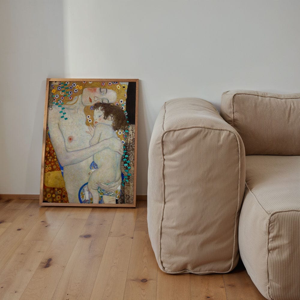 Gustav Klimt: "Mother and Child"