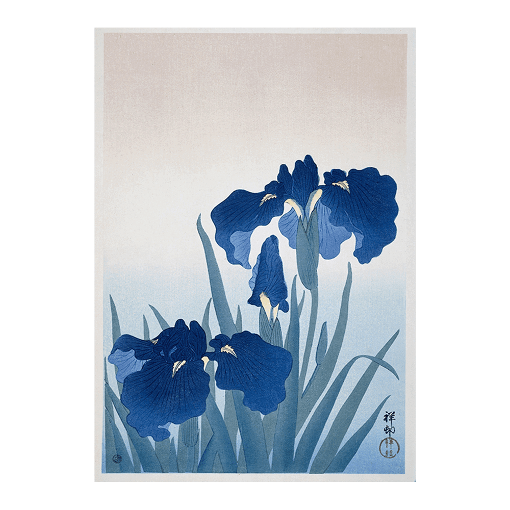 Ohara Koson: "Irises"