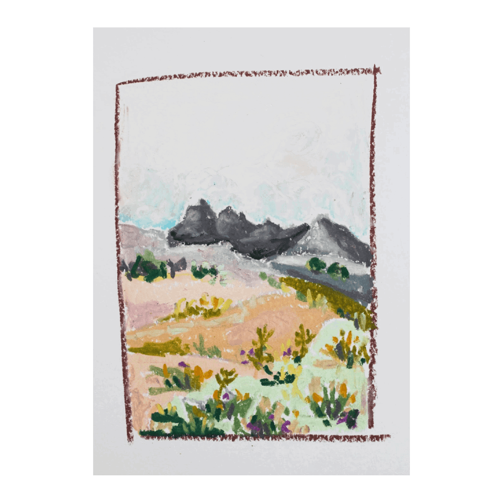 Oil Pastel Prep III