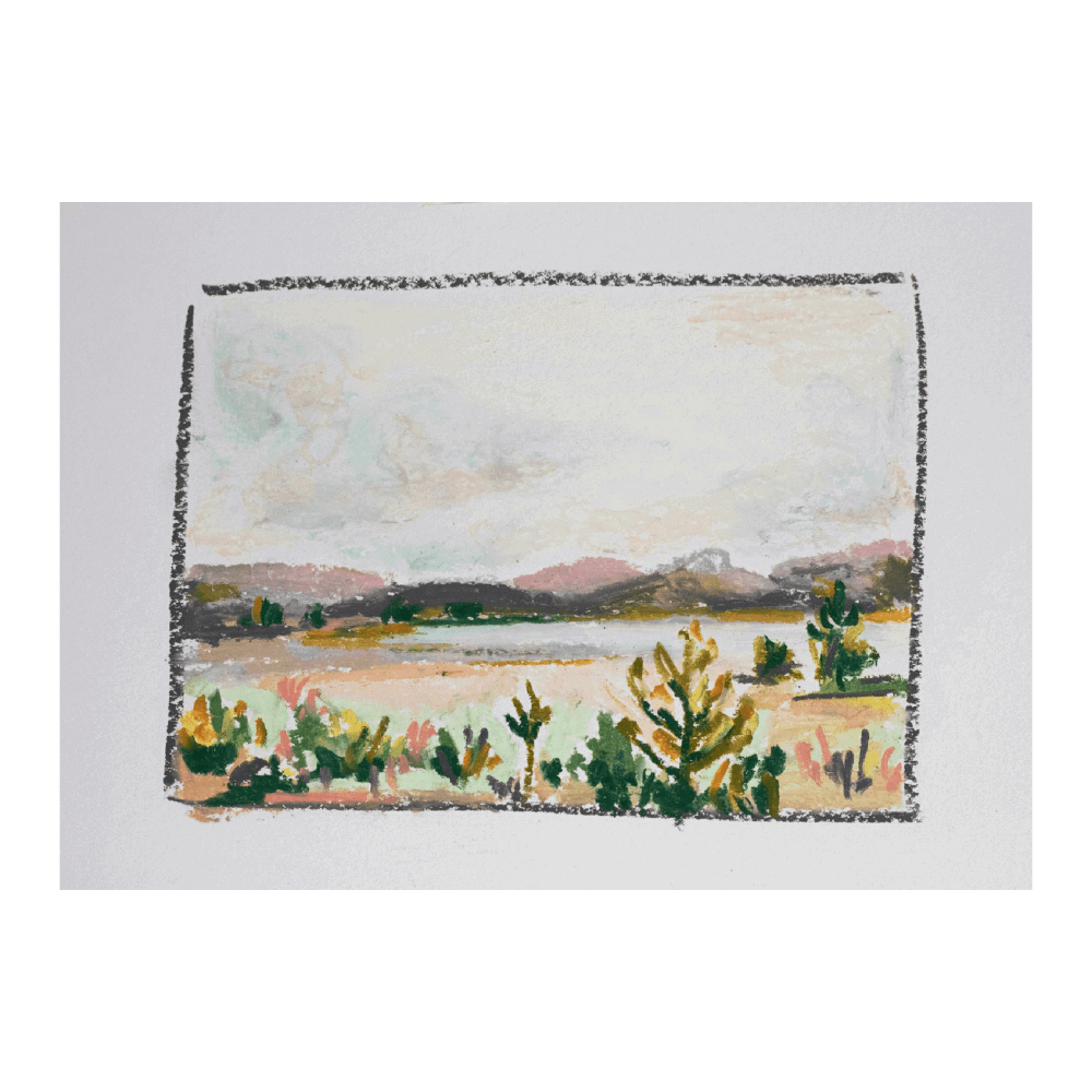 Oil Pastel Prep V