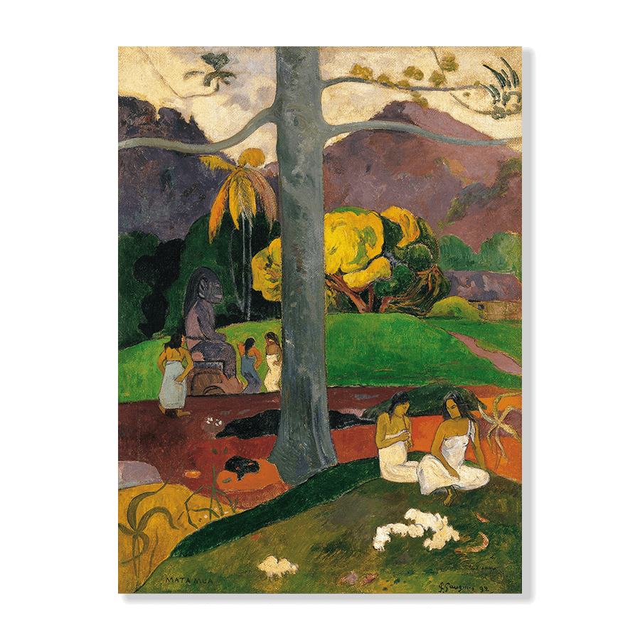Paul Gauguin: "Mata Mua (In Olden Times)" (1892) - Jasper & Jute