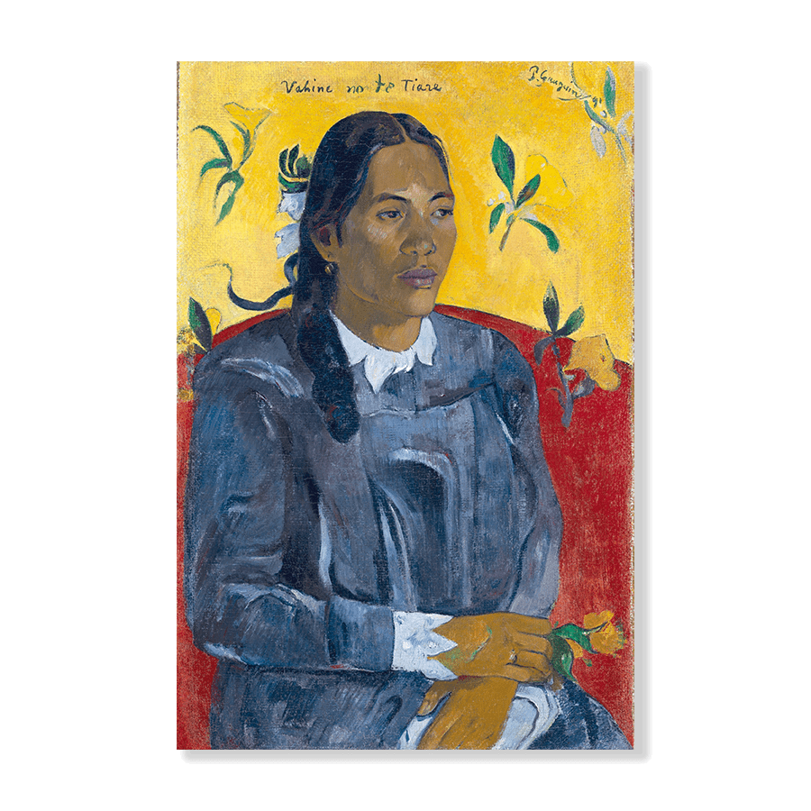 Paul Gauguin: "Tahitian Woman with a Flower" - Jasper & Jute