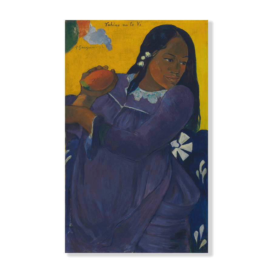 Paul Gauguin: "Woman with a Mango" (1892) - Jasper & Jute