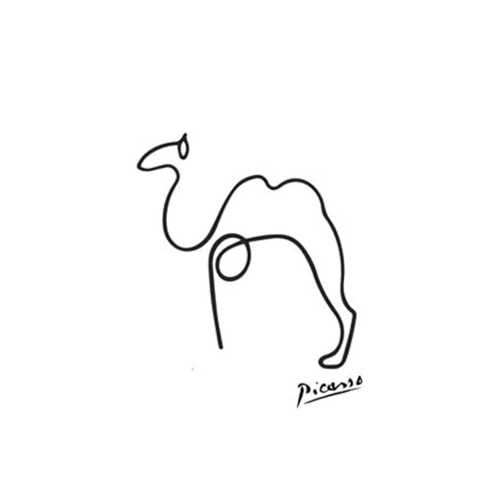Picasso: Animal Line Drawing Set I