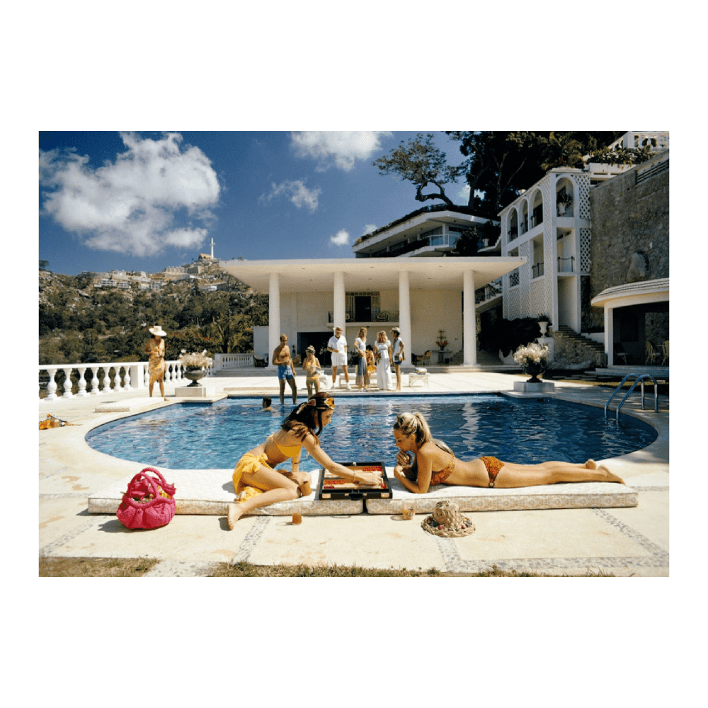 Poolside Backgammon