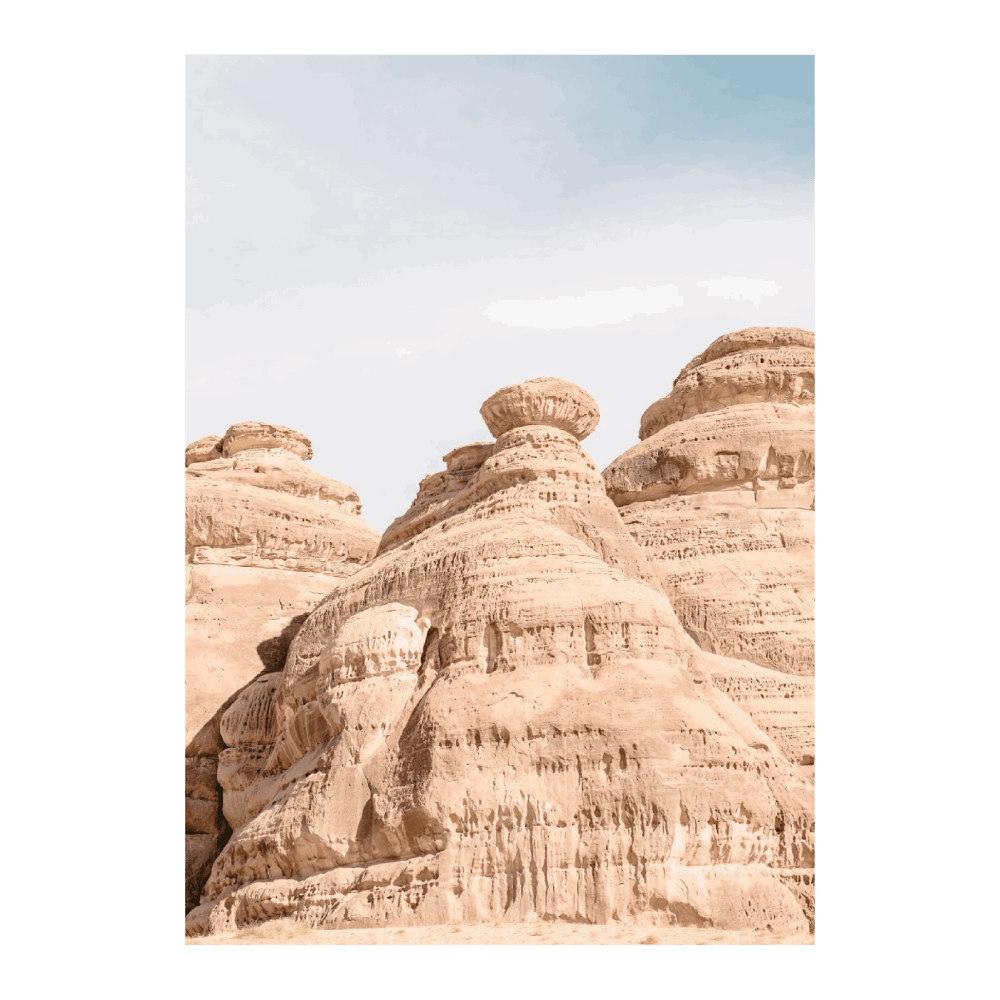 Rocks In Madain Saleh