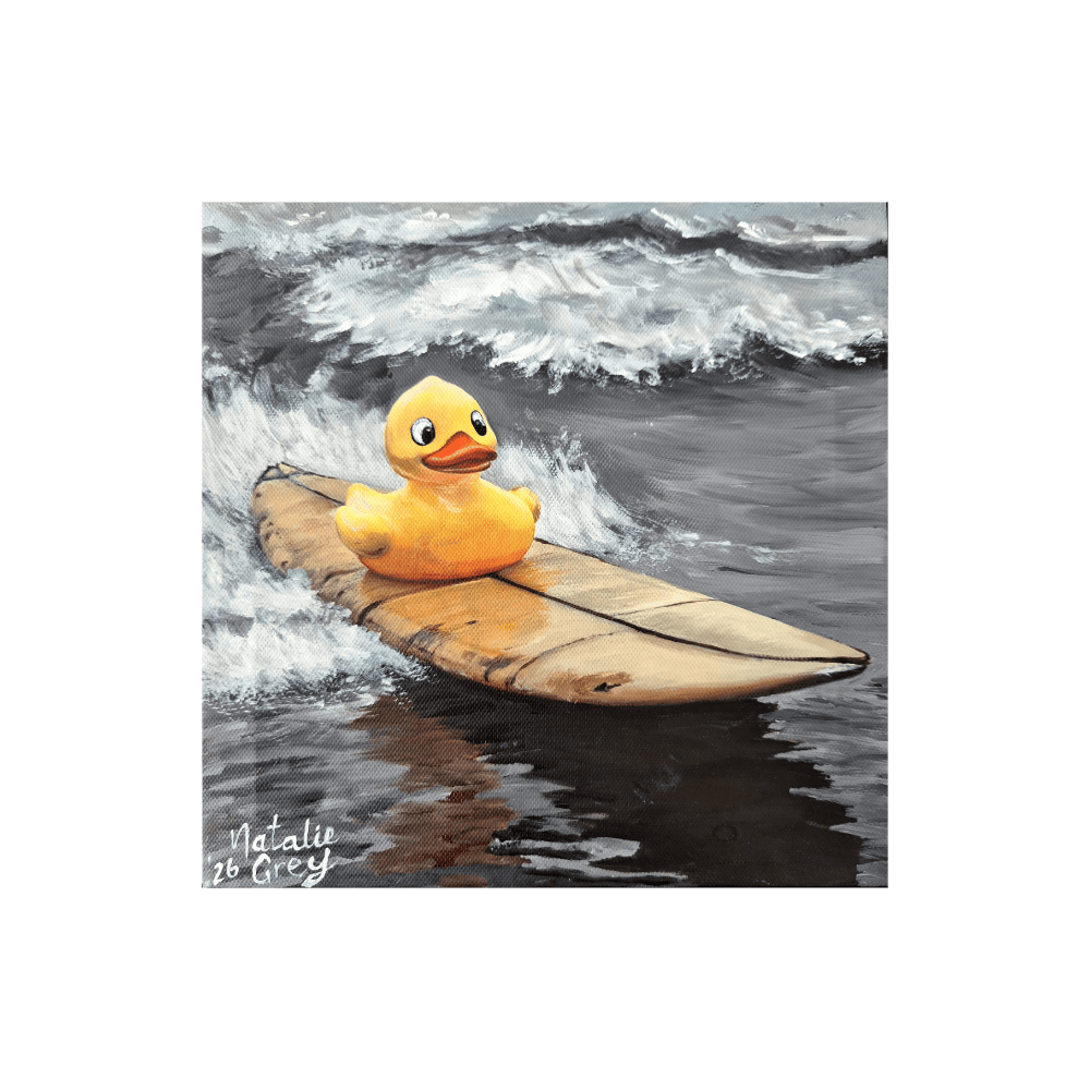 Surfing Dude Duck