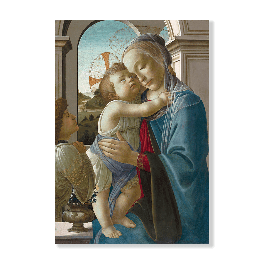 Sandro Botticelli: "Virgin Child with an Angel" (1475) - Jasper & Jute