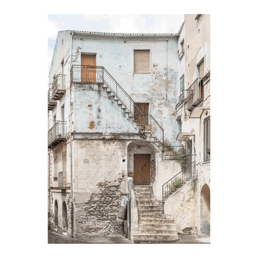 Street Scene In Italy