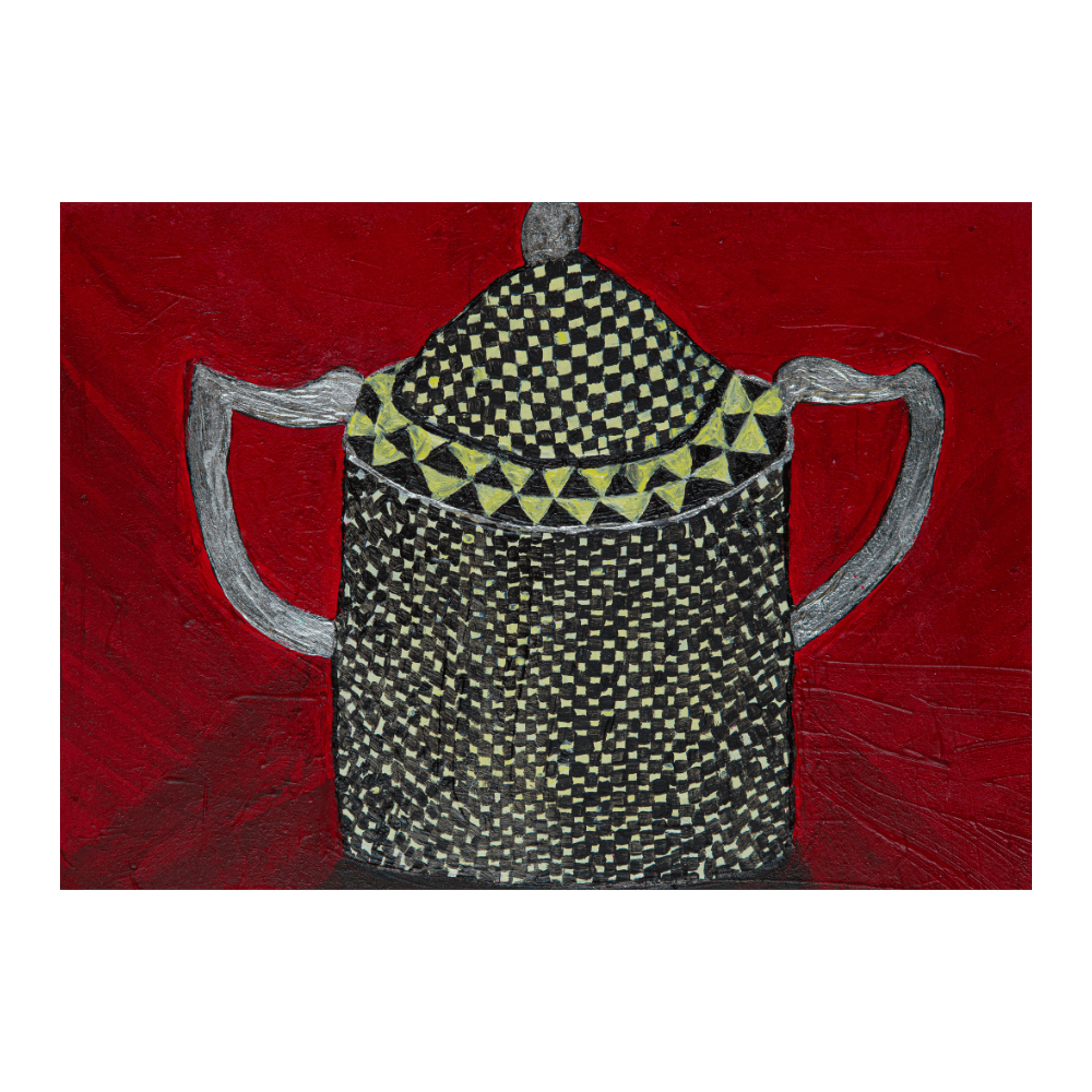 Sugar Bowl With Silver