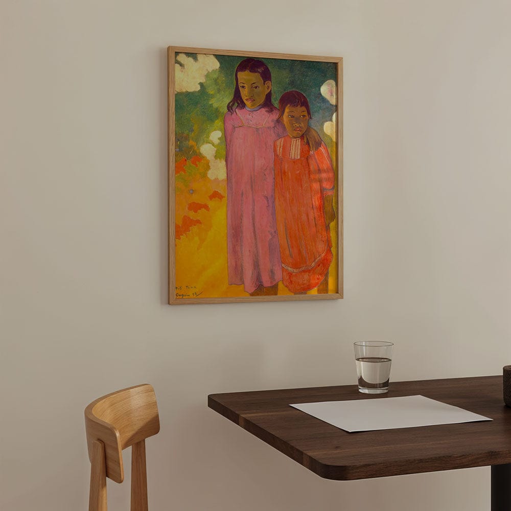 Paul Gauguin: “Piti Teina - Two Sisters"