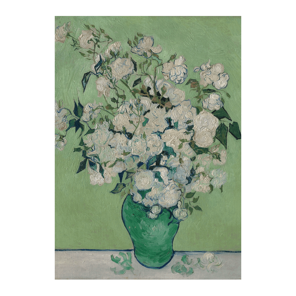Van Gogh - "Roses (1890)" (100% off)
