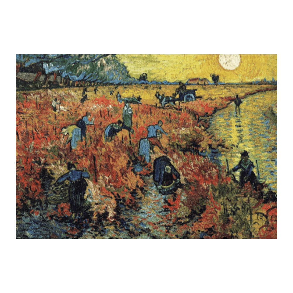 Van Gogh 1888:  "The Red Vineyard"