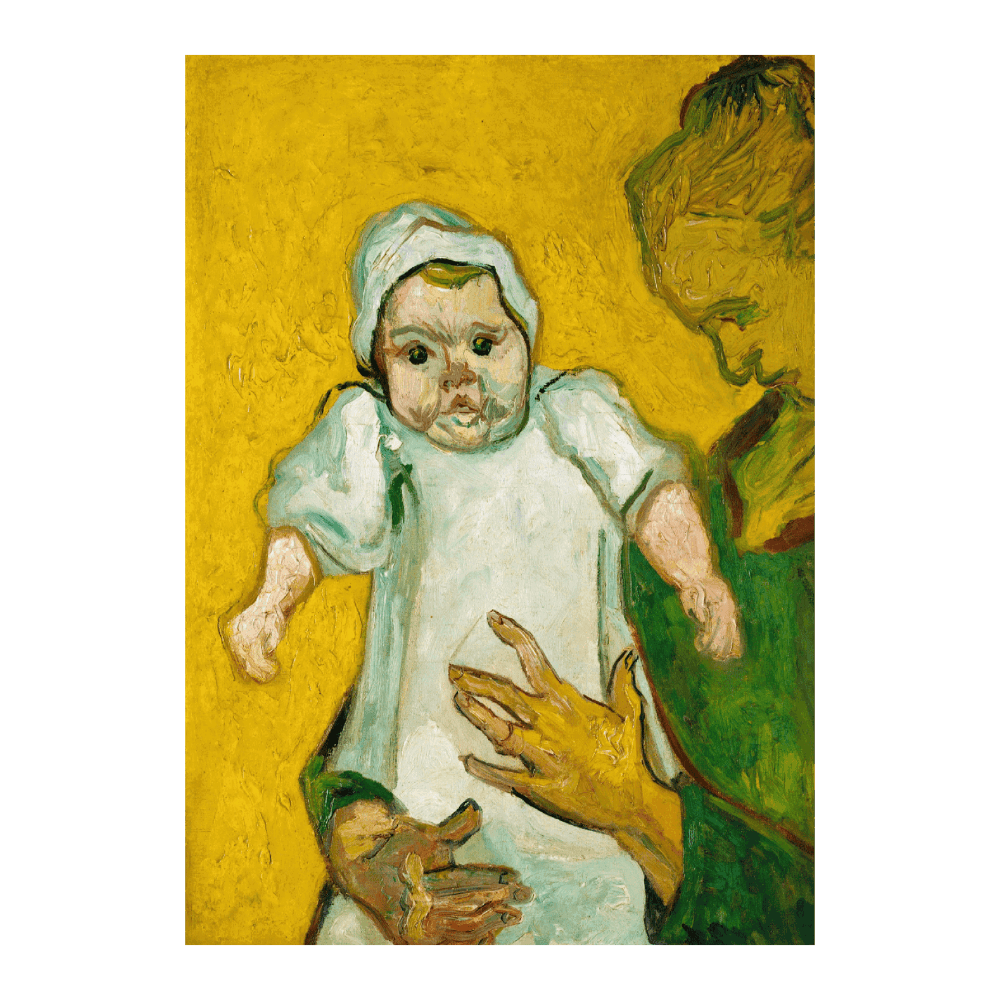 Van Gogh - "Madame Roulin and Her Baby (1888)"