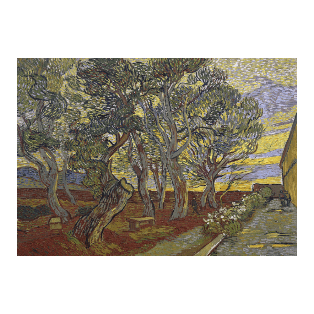 Van Gogh: "The Garden of Saint Paul's Hospital"