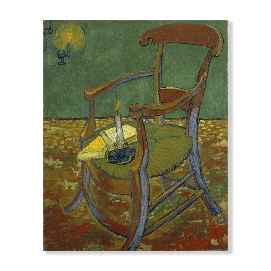 Van Gogh: "Gauguin "s Chair" (1888) - Jasper & Jute