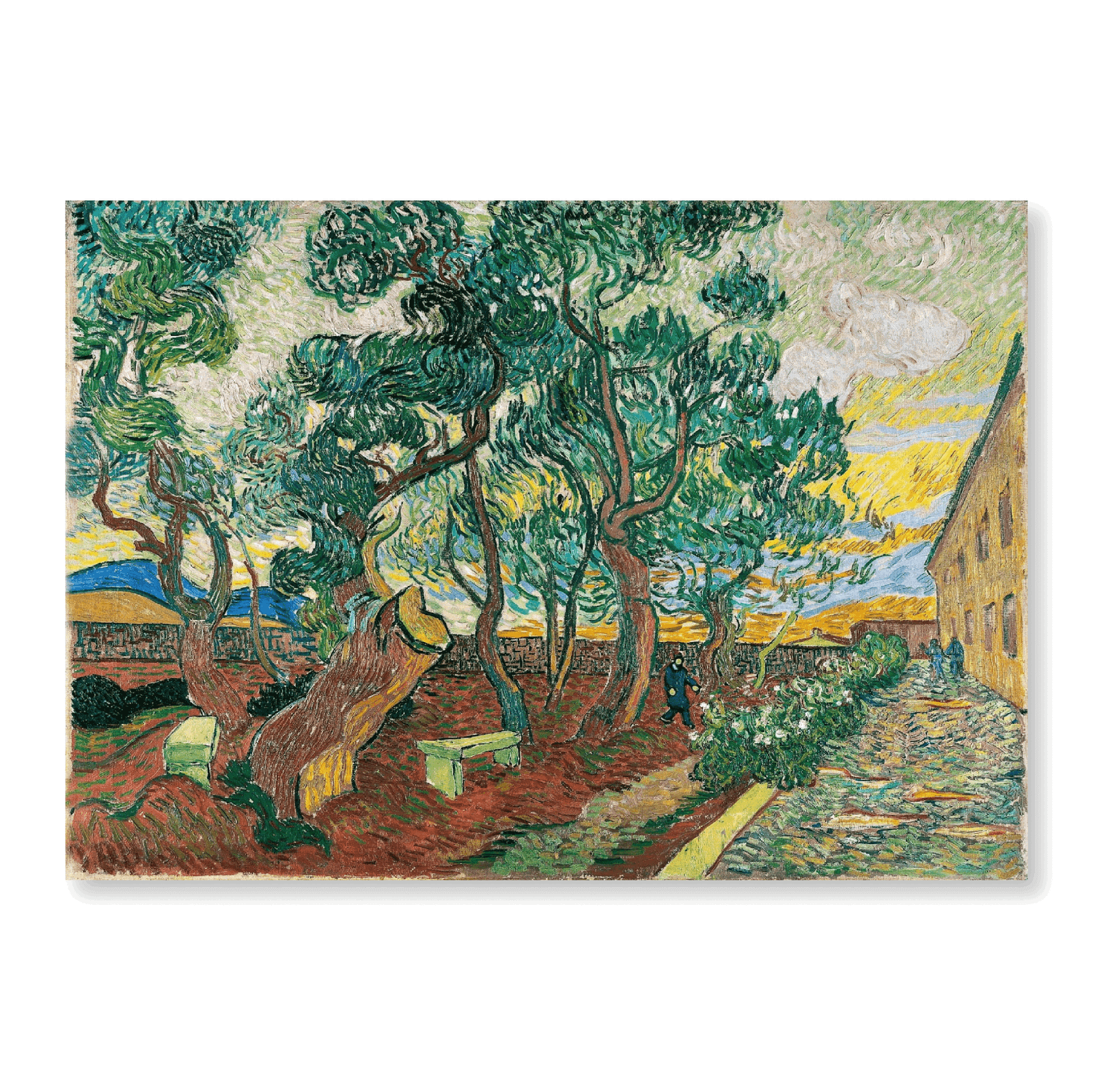 Van Gogh: "The Garden of Saint Paul's Hospital (1889)" - Jasper & Jute