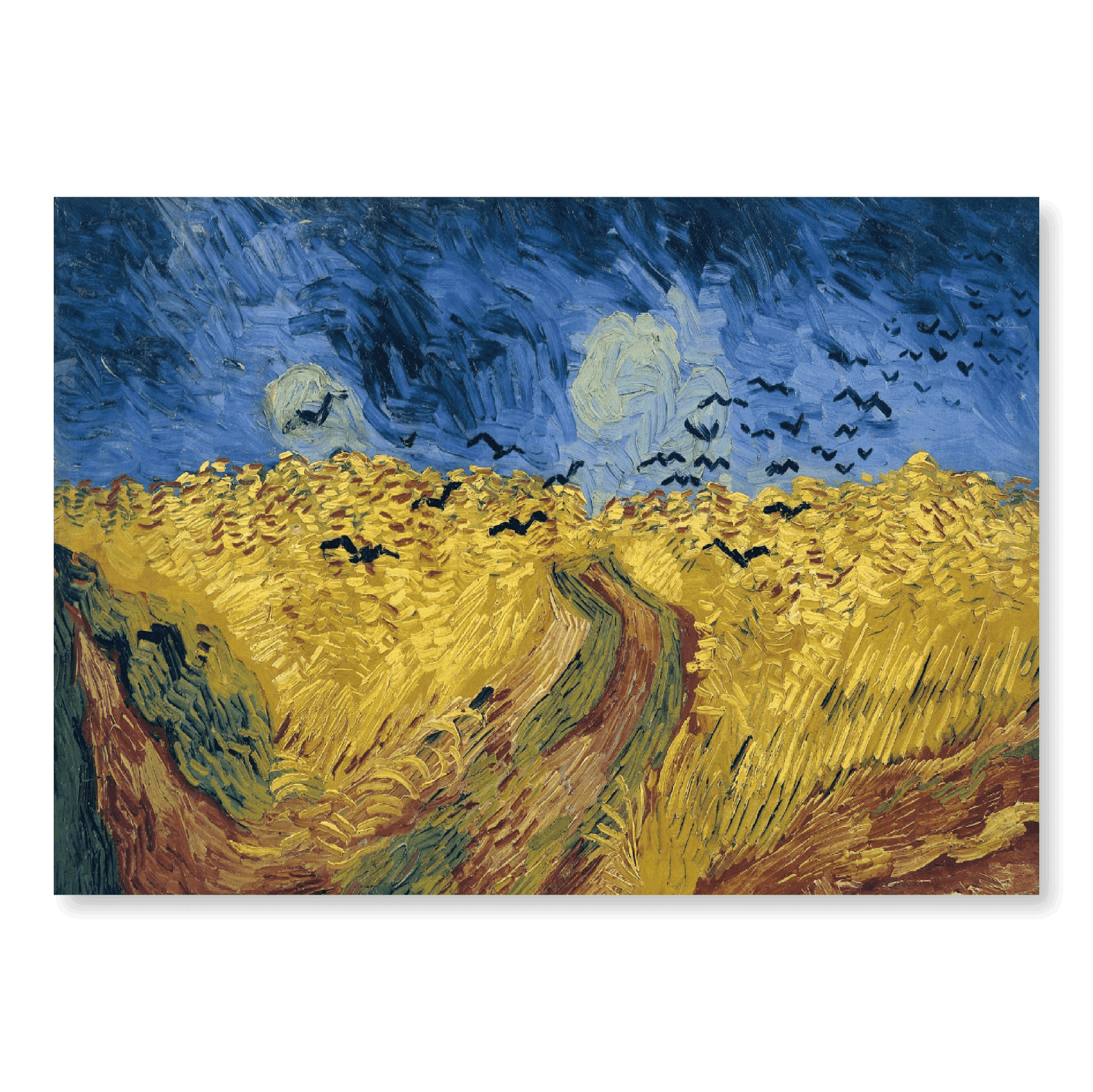 Van Gogh: "Wheatfield with Crows (1890)" - Jasper & Jute