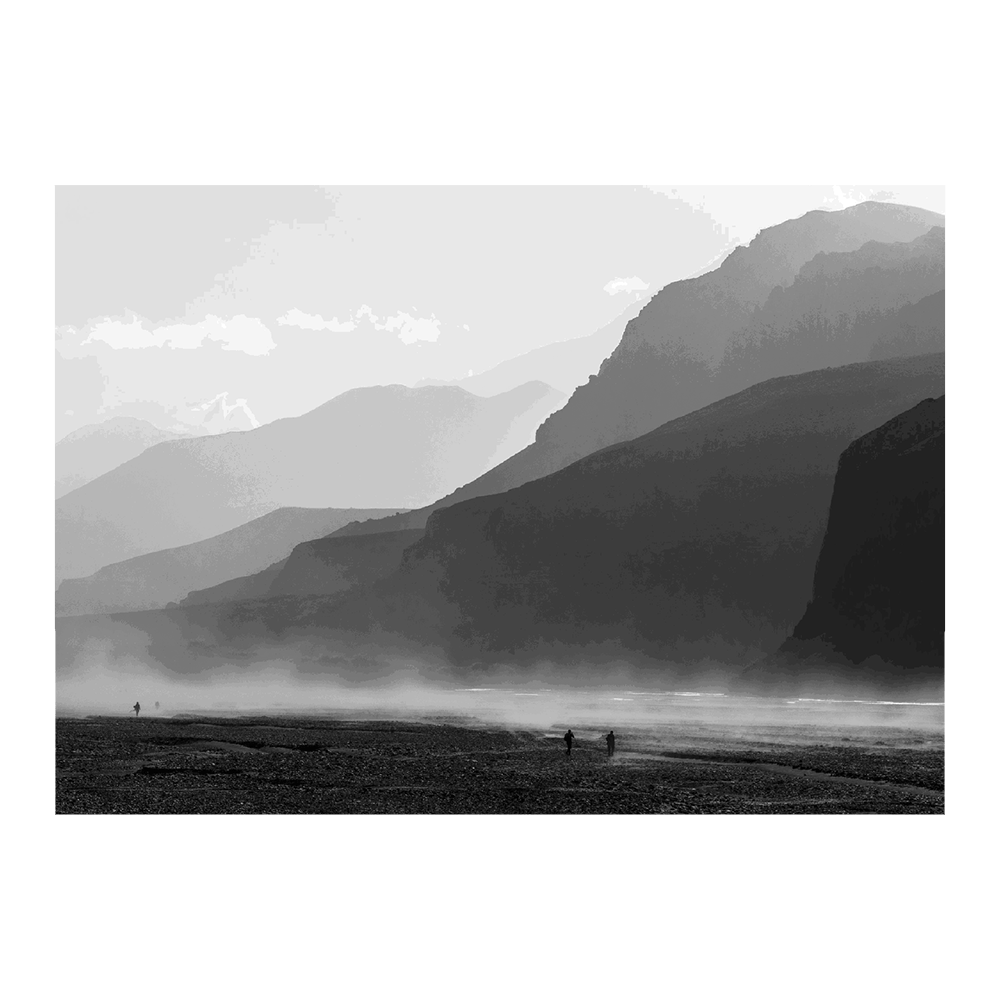 Walking Through The Himalayas