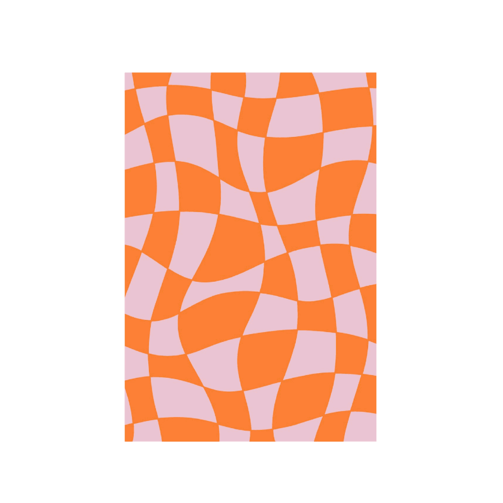 Warped Retro Checker