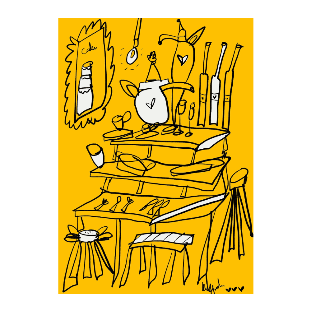 Yellow Table