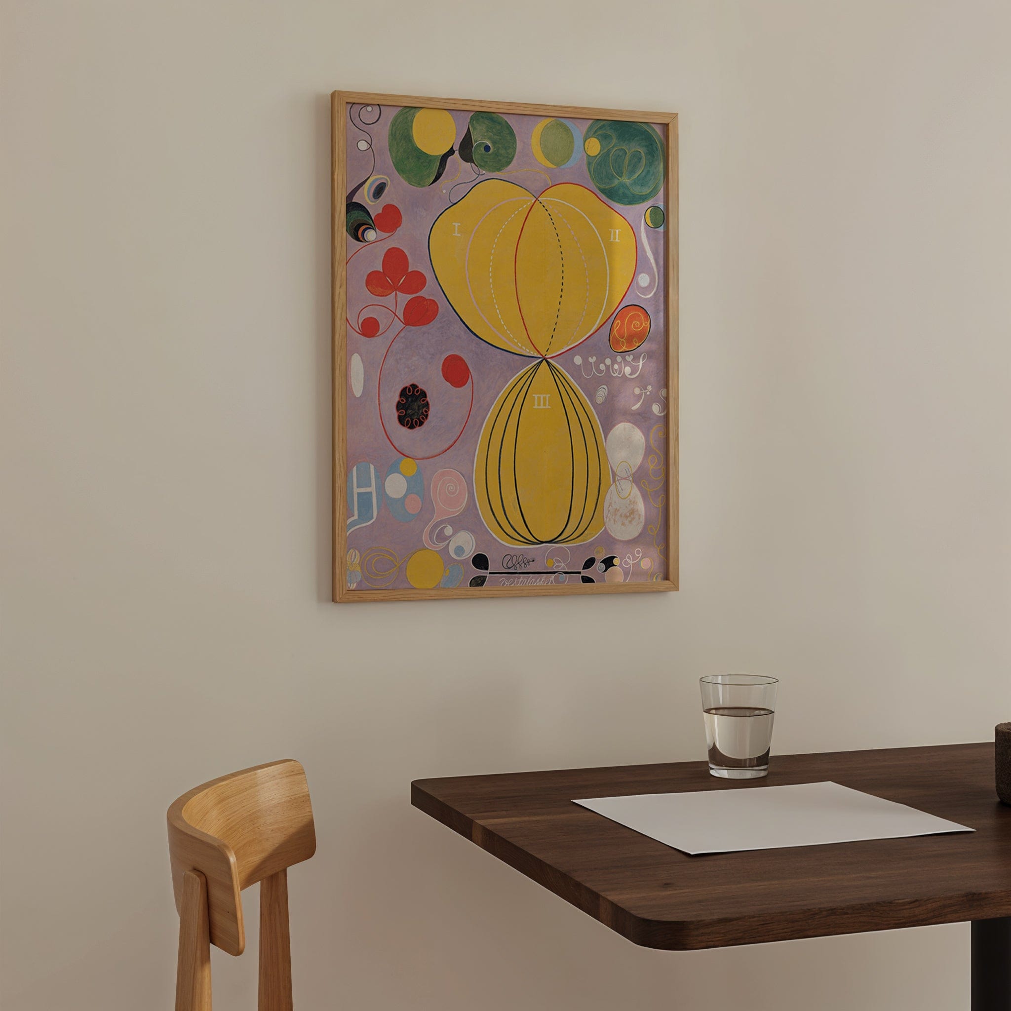 Hilma af Klint: "Group IV, No.VII, The Ten Largest, Adulthood" (1907)