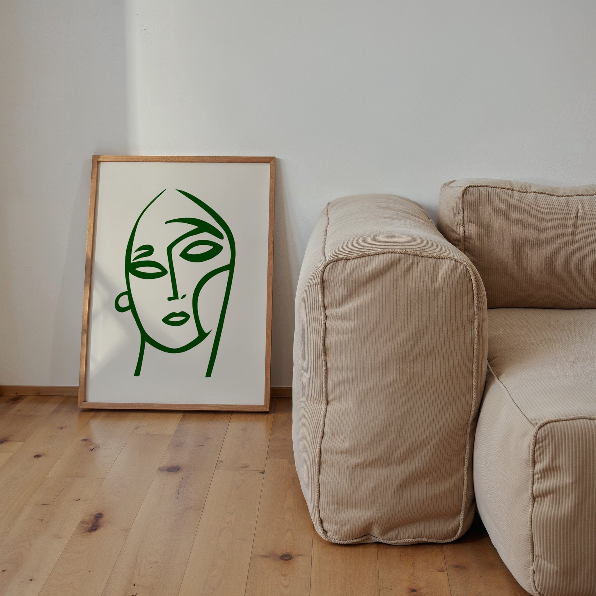 Green Face I