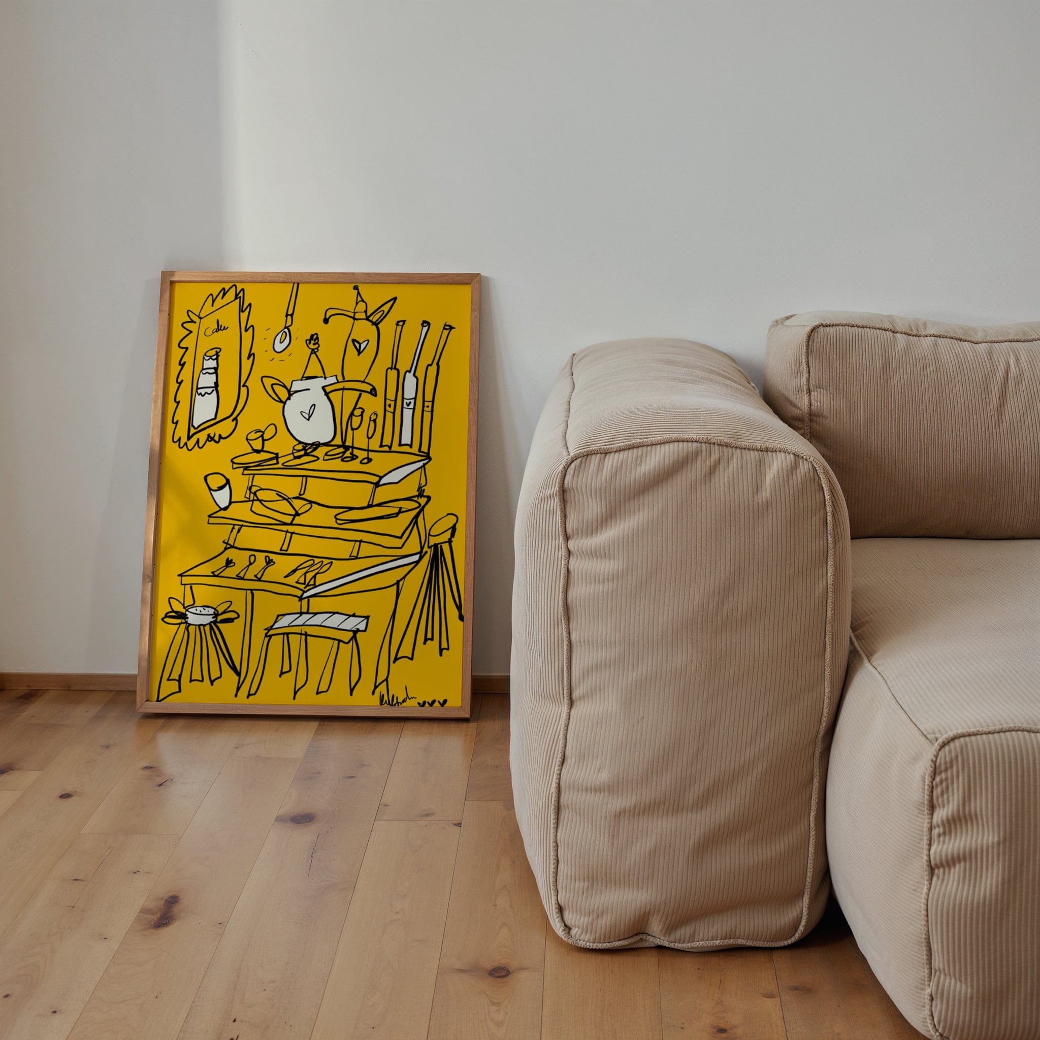 Yellow Table