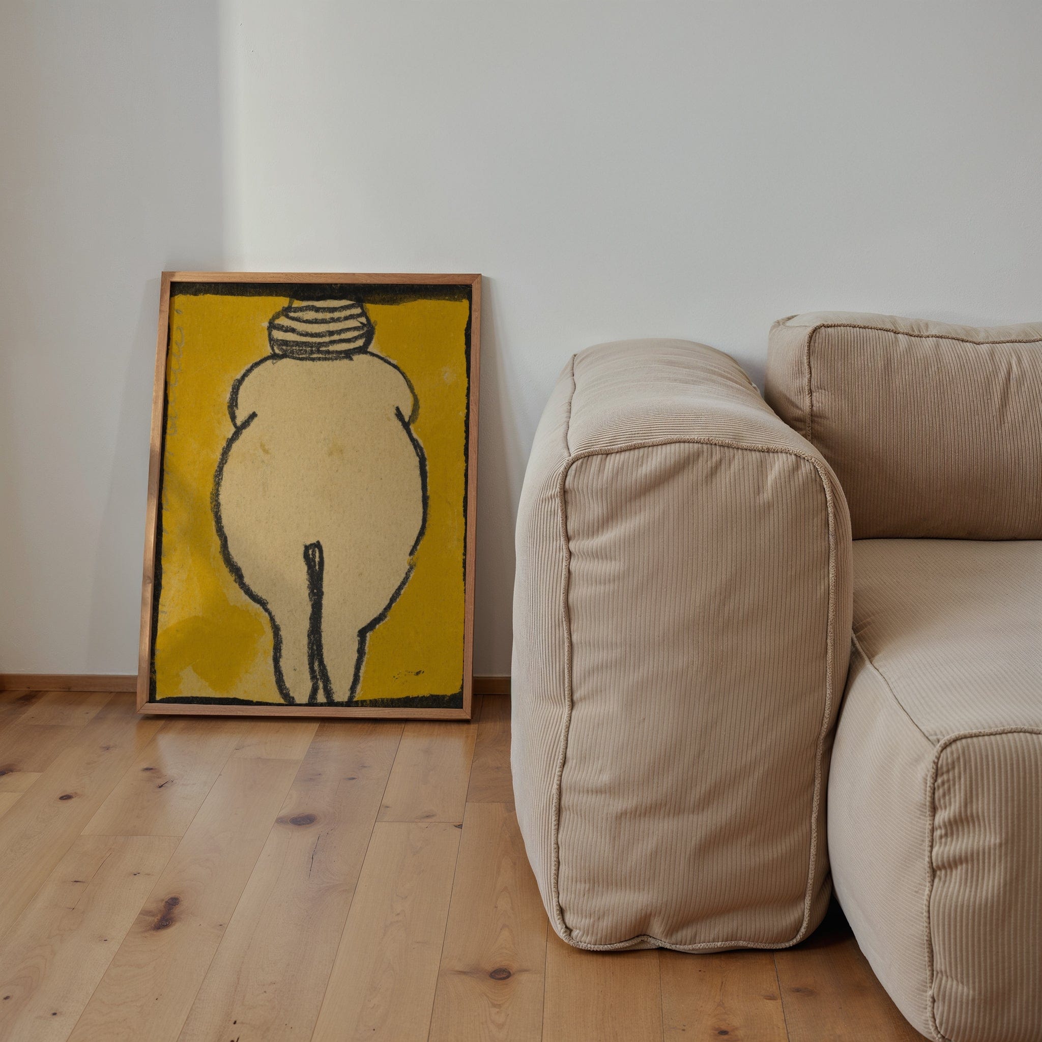 Egon Schiele - Venus von Willendorf (1918)