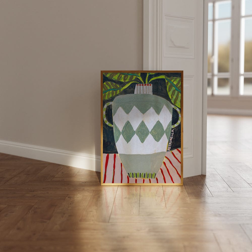 Olive Green Diamonds