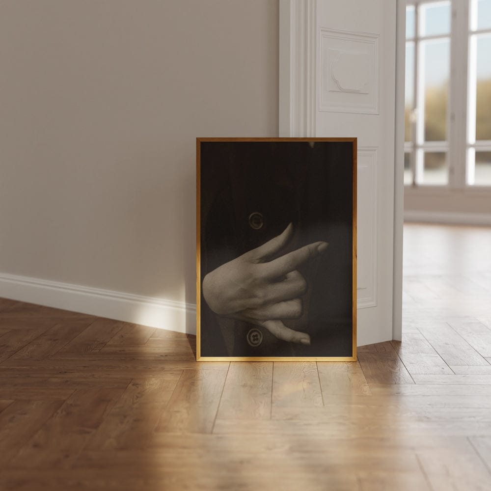 Alfred Stieglitz: "Georgia O'Keeffe - Hand" (1918)