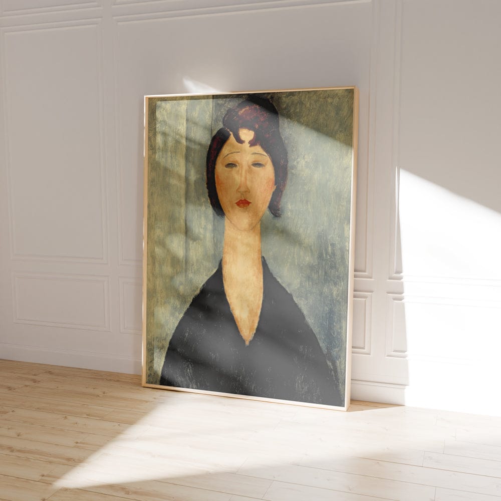 Modigliani: "Portrait of a Young Woman" (1918)