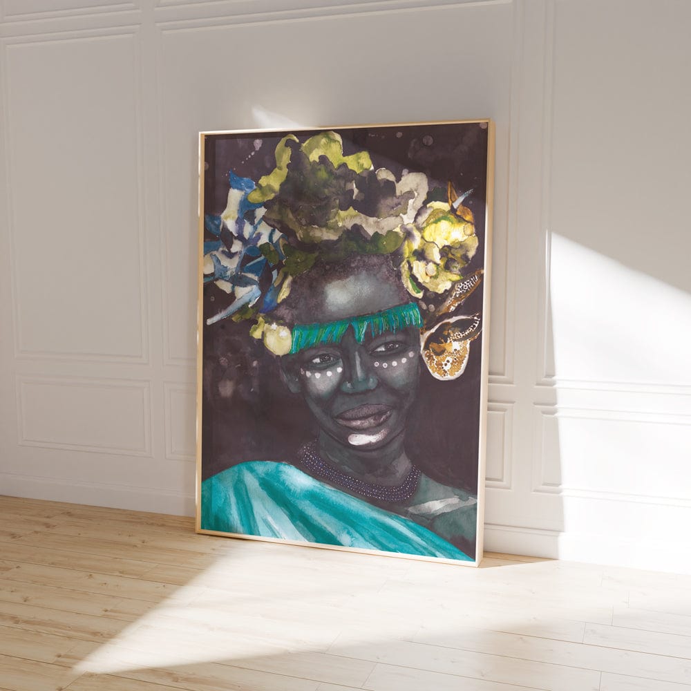 African Poem Green I