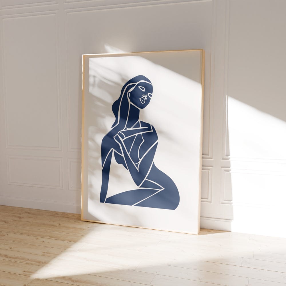 Blue Figure I