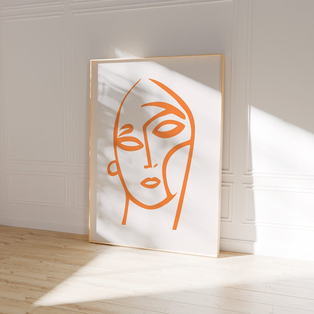Orange Face I