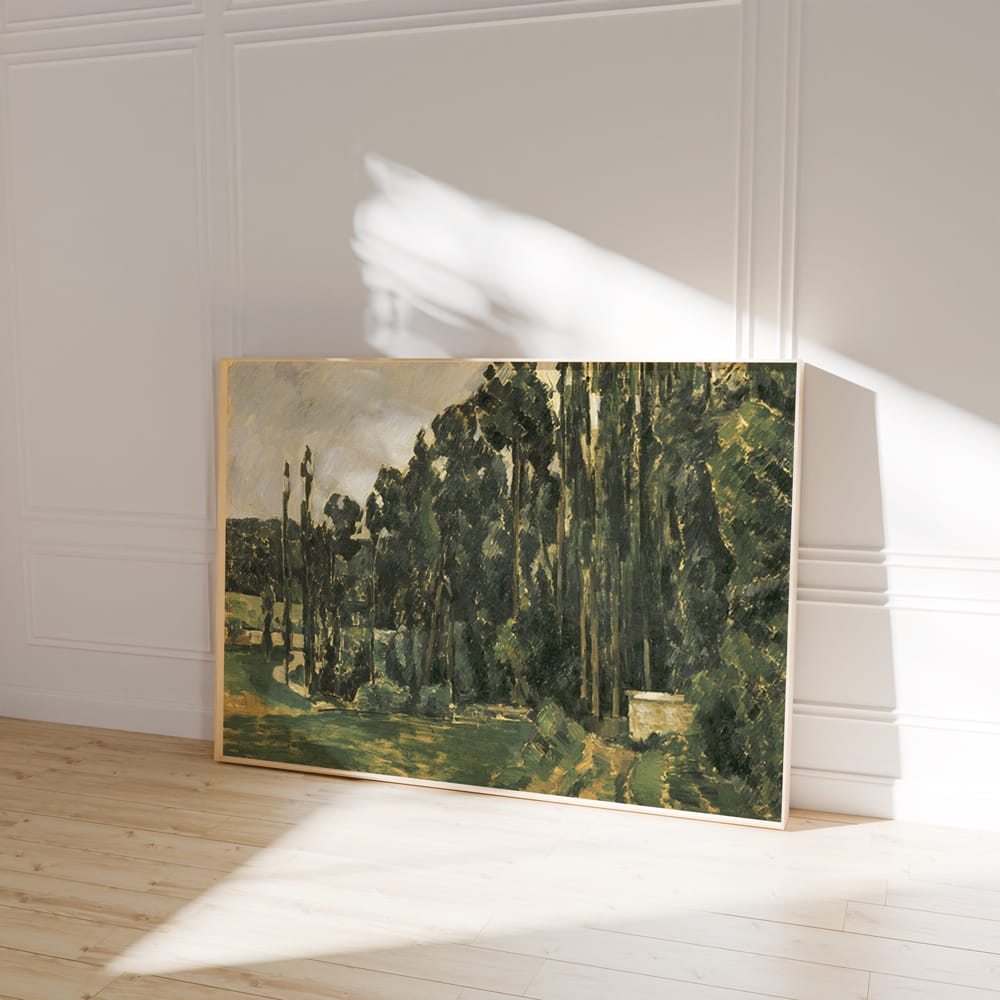 Paul Cézanne: "Poplars" (1879)